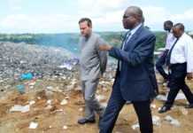 Ali Bongo Ondimba dépêche Brice Laccruche Alihanga sur le site de Mindoubé pour régler le problème d’insalubrité à Libreville