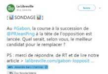 Sondage : Barro Chambrier serait le mieux placé pour succéder à Jean Ping à la tête de l’opposition au Gabon
