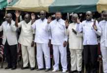 Hospitalisation d’Ali Bongo : pour Zacharie Myboto, Guy Nzouba Ndama jouerait un « double jeu »