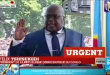 Gabon : Le premier ministre, Julien Nkoghe Bekalé, parmi les participants à la cérémonie d’investiture de Félix Tshisekedi