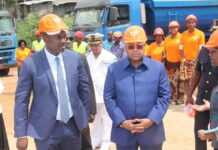 Gabon : Après que le gouvernement a tapé du poing sur la table, les travaux sur l’axe PK12 – PK105 reprendront la semaine prochaine