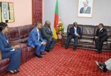 Banque : Le PDG de BGFIBank, Henri-Claude Oyima, s’est entretenu avec le premier ministre camerounais, Joseph Dion Ngute