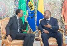 Paul Kagame a quitté Libreville seulement ce matin, après y avoir passé la nuit, au terme d’une visite très privée à Ali Bongo