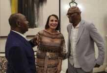 Gabon : Ali et Sylvia Bongo aux côtés de Samuel L. Jackson, la photo qui fait le buzz sur Instagram