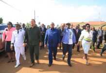 Tournée en province du directeur de cabinet d’Ali Bongo : Dans l’Estuaire, le premier ministre Julien Nkoghe Bekalé accueille à bras ouverts Brice Laccruche Alihanga