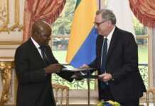 France – Gabon : Faustin Boukoubi reçu en grande pompe par son homologue de l’Assemblée nationale à Paris