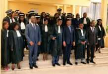 Gabon / Cérémonie d’installation du nouveau procureur de la République : Olivier N’Zahou passe la main à André-Patrick Roponat