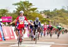 1ère étape du tour cycliste du Gabon : L’Italien Attilio Viviani s’impose à Ebolowa et s’empare du maillot jaune