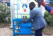 Covid-19 au Gabon : La SEEG déploie des cubitainers d’eau dans 40 endroits à Libreville afin de promouvoir le lavement des mains