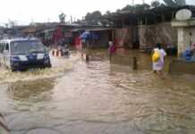 Gabon : Des pluies diluviennes s’abattent sur la capitale, Libreville, et provoquent des inondations