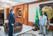 Gabon : Sur tous les fronts, Ali Bongo Ondimba s’entretient avec l’ambassadeur d’Egypte