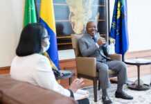 « Le Gabon est aujourd’hui cité en modèle pour la qualité de sa riposte au Covid-19 » (Rose Christiane Ossouka Raponda)