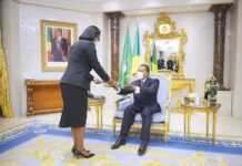 Gabon : Reçue par le président congolais Sassou Nguesso à Brazzaville, Ossouka Raponda fait « forte impression »
