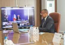 Gabon : Jean-Marie Ogandaga s’entretient avec son homologue français, Bruno Lemaire