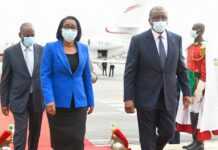 Gabon-Côte d’Ivoire : Rose Christiane Ossouka Raponda représentera Ali Bongo Ondimba à l’investiture d’Alassane Ouattara ce lundi