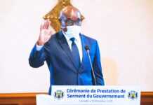Gabon : Seul ministre à faire son entrée au gouvernement suite au mini-remaniement, Olivier Nang Ekomye prête serment devant le président Ali Bongo Ondimba