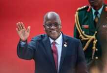 Le président gabonais Ali Bongo Ondimba rend hommage à son homologue tanzanien, John Magufuli, décédé hier