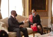 Le président gabonais Ali Bongo Ondimba en visite de travail à Londres