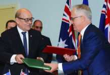L’Australie (membre du Commonwealth) rompt un méga-contrat conclu avec la France au profit des Etats-Unis et de la Grande-Bretagne (tous deux membres du Commonwealth)