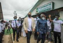 Gabon : Jessye Ella Ekogha offre à Bitam son premier espace de santé urbain comprenant un cabinet médical et une pharmacie