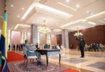 Gabon : Les officiers promus à la tête de l’armée et leurs prédécesseurs reçus à la Présidence par Ali Bongo Ondimba