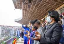 Bicentenaire du Libéria : Rose Christiane Ossouka Raponda représente Ali Bongo Ondimba à Monrovia et s’entretient avec George Weah