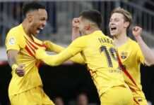 Classico : Avec un Aubameyang royal, le FC Barcelone s’impose 4 à 0 sur la pelouse du Real de Madrid