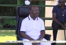 Gabon : Ce dimanche, Ali Bongo Ondimba a fait sensation en venant assister à un match de football