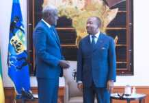 Gabon : Vendredi très chargé sur le plan diplomatique pour Ali Bongo Ondimba qui s’est également entretenu avec le président de la Commission de l’UA