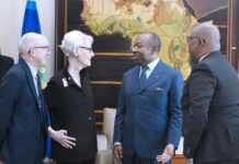 Entretien « très chaleureux et constructif » entre le président gabonais Ali Bongo Ondimba et la secrétaire d’Etat adjointe des Etats-Unis Wendy Sherman