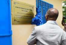 A Mouila, Ali Bongo Ondimba inaugure une nouvelle usine de production d’eau potable