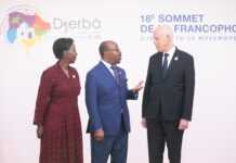 Le 18ème sommet de la Francophonie s’est ouvert à Djerba en présence notamment d’Ali Bongo Ondimba et d’Emmanuel Macron