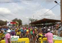 Le coup d’envoi de la Tropicale Amissa Bongo, plus grande course cycliste d’Afrique, donné ce lundi