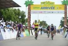 Tour du Gabon 2023 (Tropicale Amissa Bongo) : L’Estonien Karl Patrick Lauk s’impose dans la 6ème et avant-dernière étape devant le Français Geoffrey Soupe qui reprend le maillot jaune