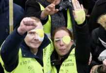 Emmanuel Macron au Gabon : La santé des gilets jaunes éborgnés au menu des échanges avec Ali Bongo Ondimba ?
